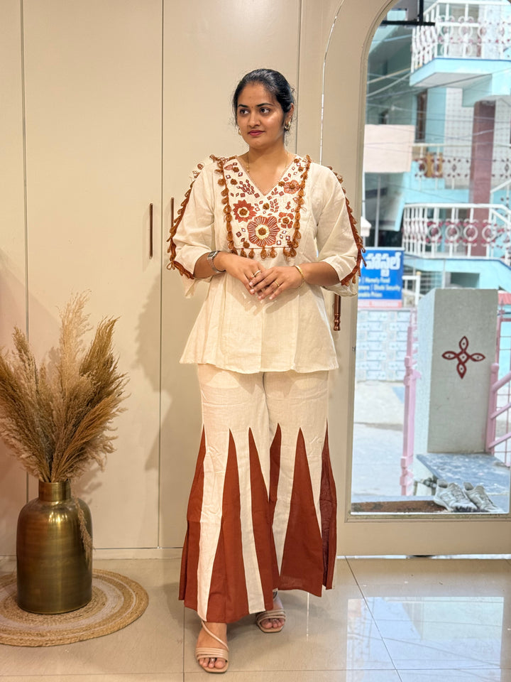 2 pcs co-rd set flex cotton