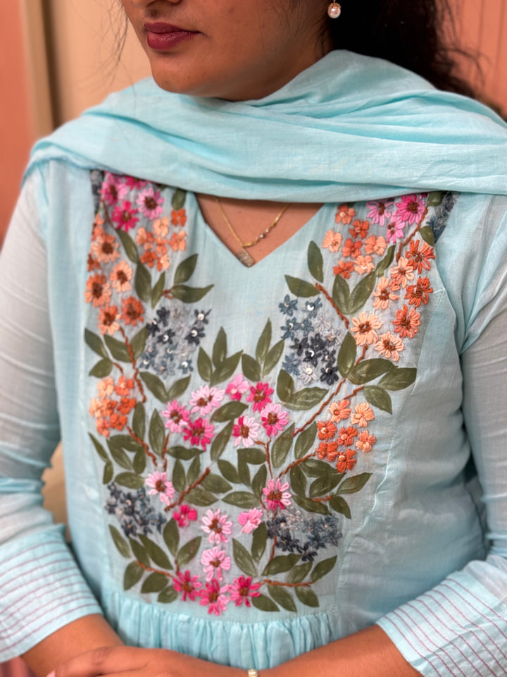 Pure Mul Cotton Collection with Handwork | R190