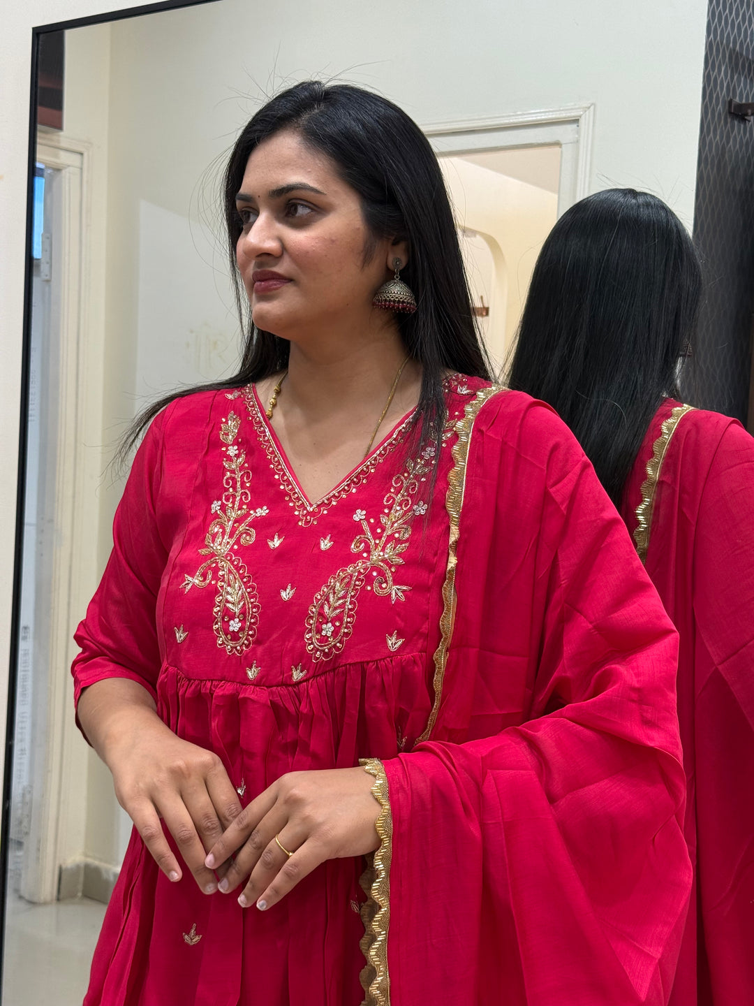 S Mul Chanderi Collection | R209