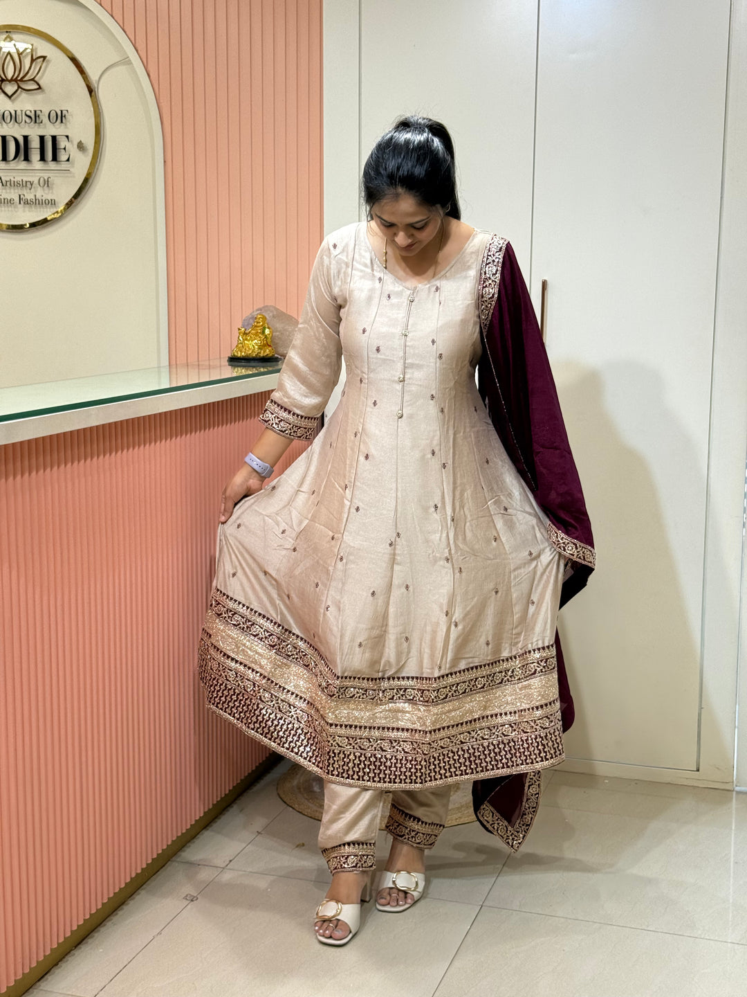 Vichitra Fabric Collection With Elegant Designer Look | RADHE60