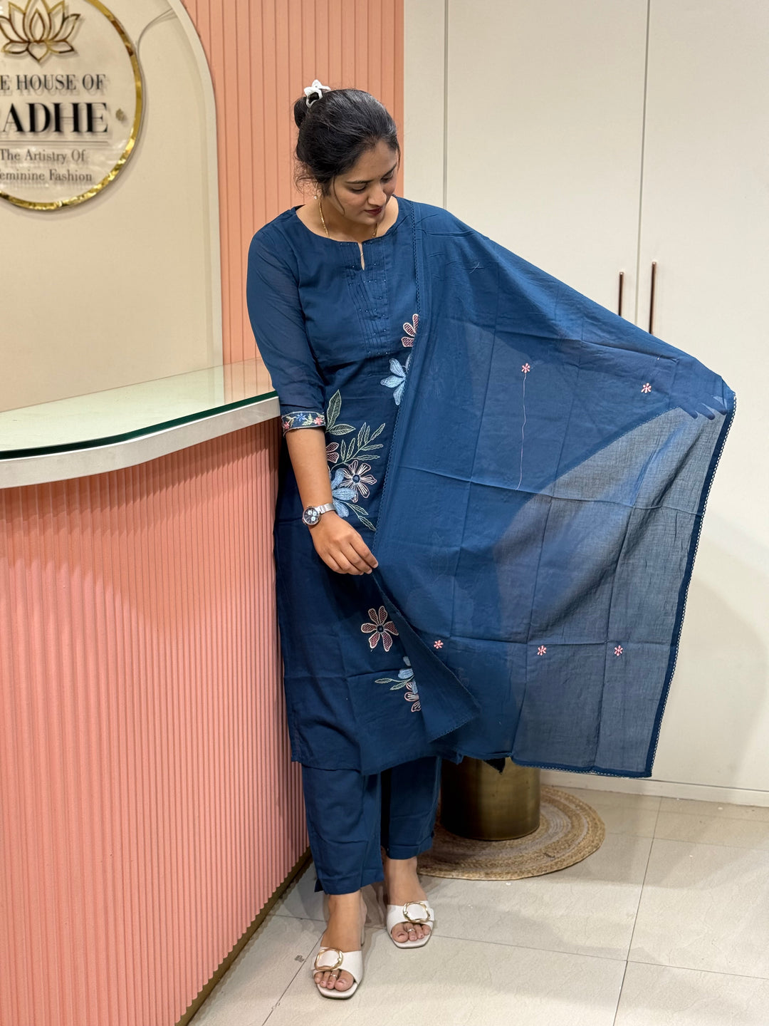 Mul Cotton Collection with Embroidery work (Cotton Lining)| R150