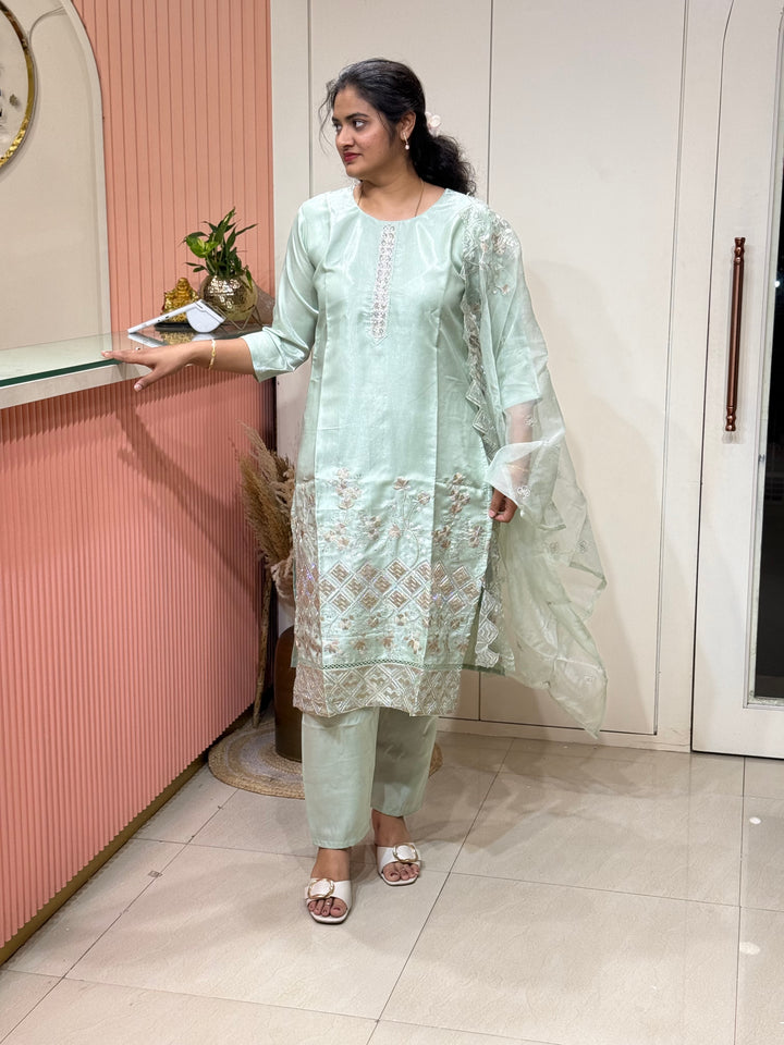Budget-Friendly Roman Gloss Party Wear Collection | RADHE48