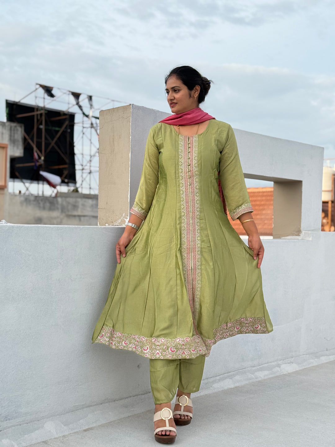 Vichitra Fabric Collection With Elegant Designer Look | RADHE60