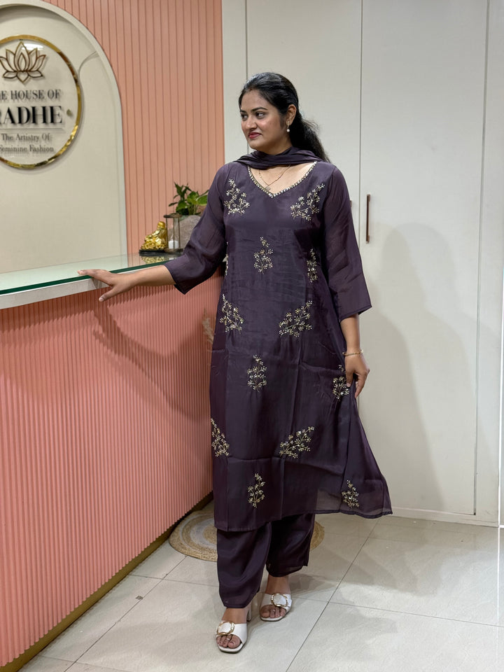 Mul Chanderi Collection with Cut Dana work | R206