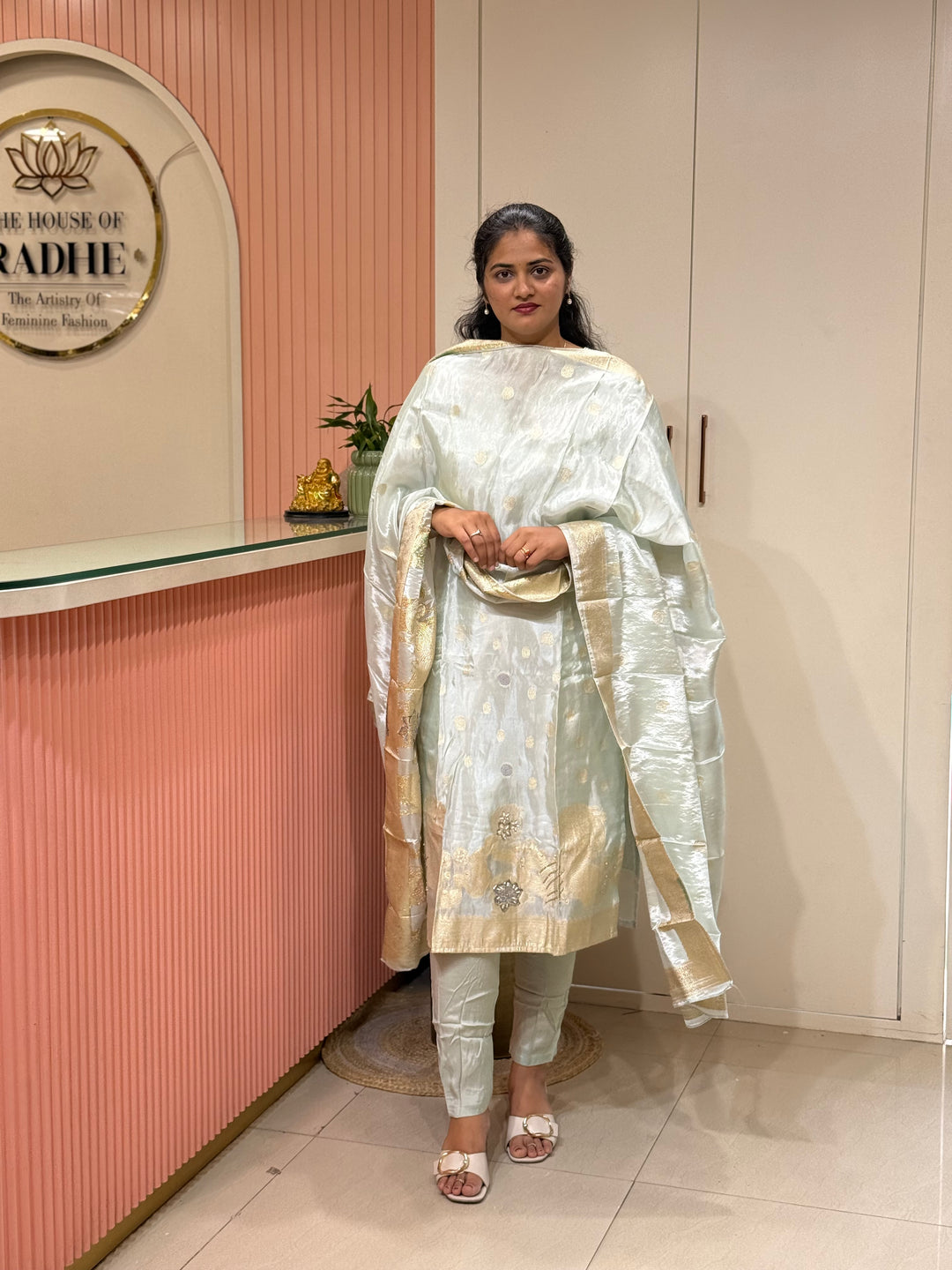 Banarasi Tissue Collection | Full-Length Dupatta | R223