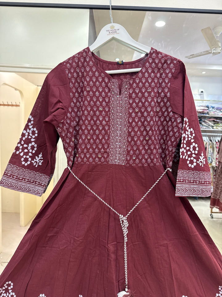 Gown Full Ghera (1pcs Set ) | SALE3