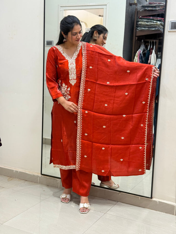 Roman Gloss 3 Pcs Set ( Cotton Lining) | R116