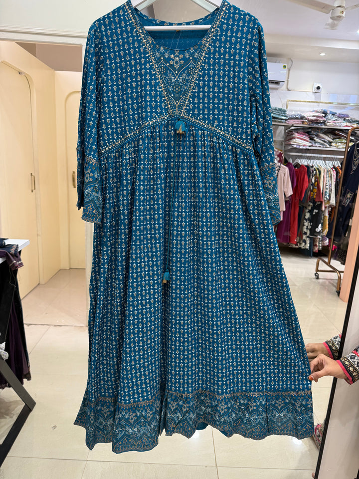 Gown Full Ghera (1pcs Set ) | SALE3