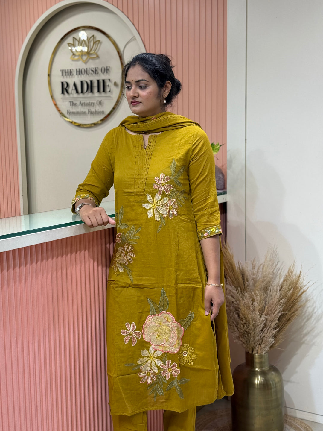 Mul Cotton Collection with Embroidery work (Cotton Lining)| R150