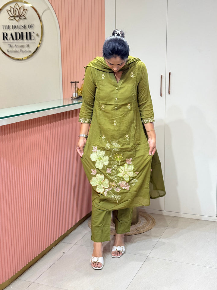 Mul Cotton Collection with Embroidery work (Cotton Lining)| R150