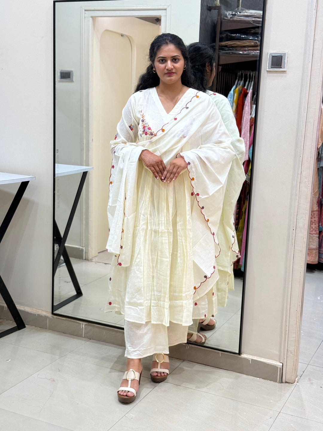 Mul Cotton with cotton Lining | R174