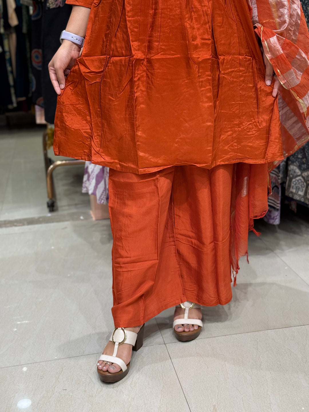 Dola Silk Semi Party Wear Collection (Cotton Lining Available )| R217