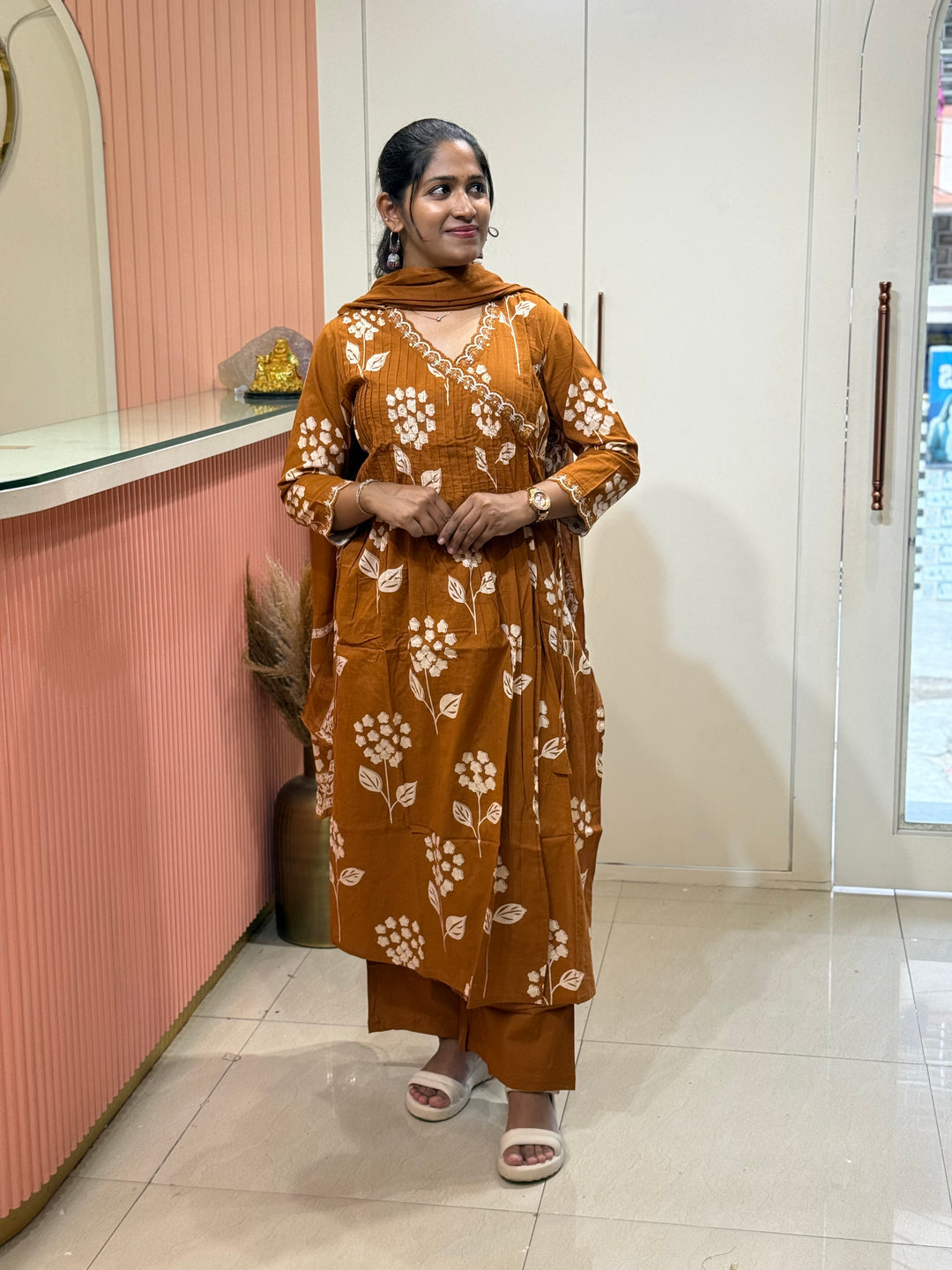 Angrakha Pattern 60-60 Cotton Collection | R185