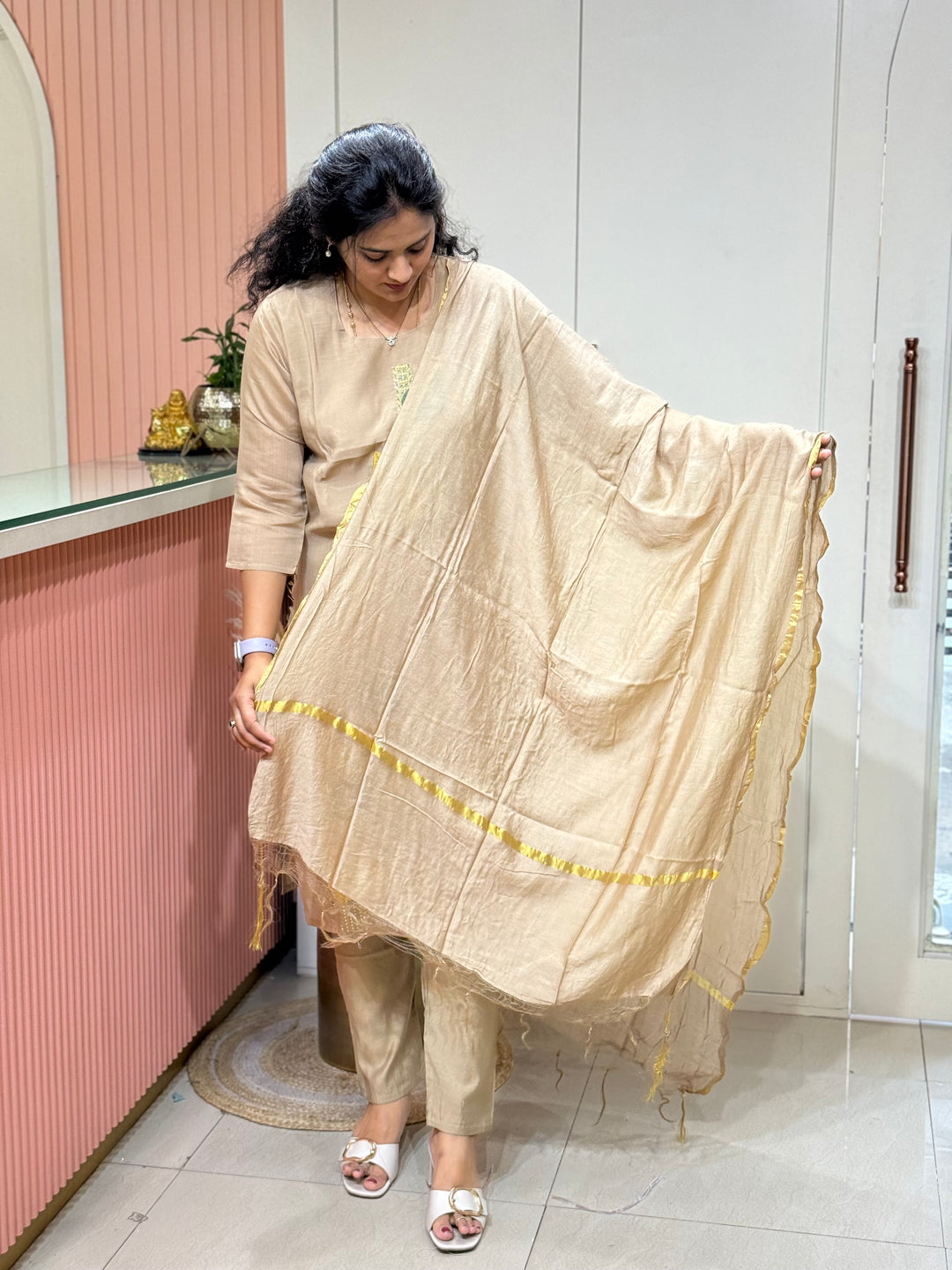 Mul Chanderi Collection | R223