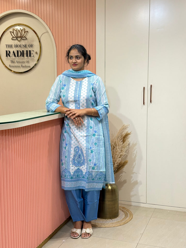 Cotton Fabric Kurta Set Collection – RADHE75