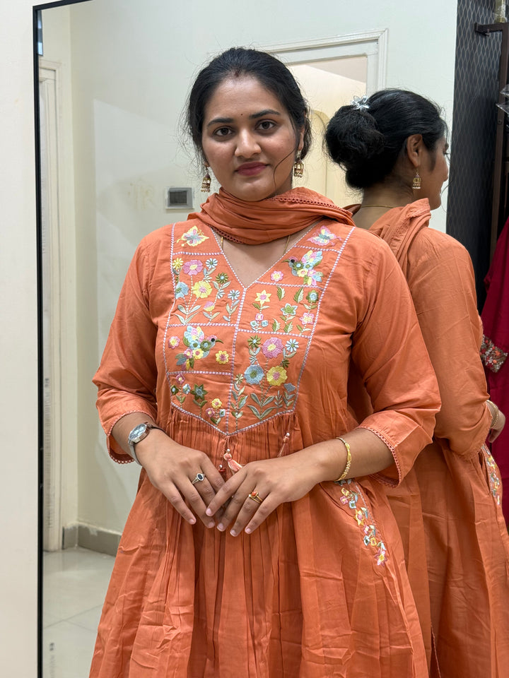 Mulmul Cotton New Collection With Embroidery Work | R190