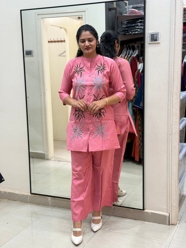 Co-Ord Set Collection with Beautiful Design(Premium Vatican Fabric)| R137