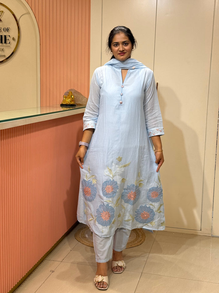 Pure Mul Cotton Collection With Cotton Lining | R212