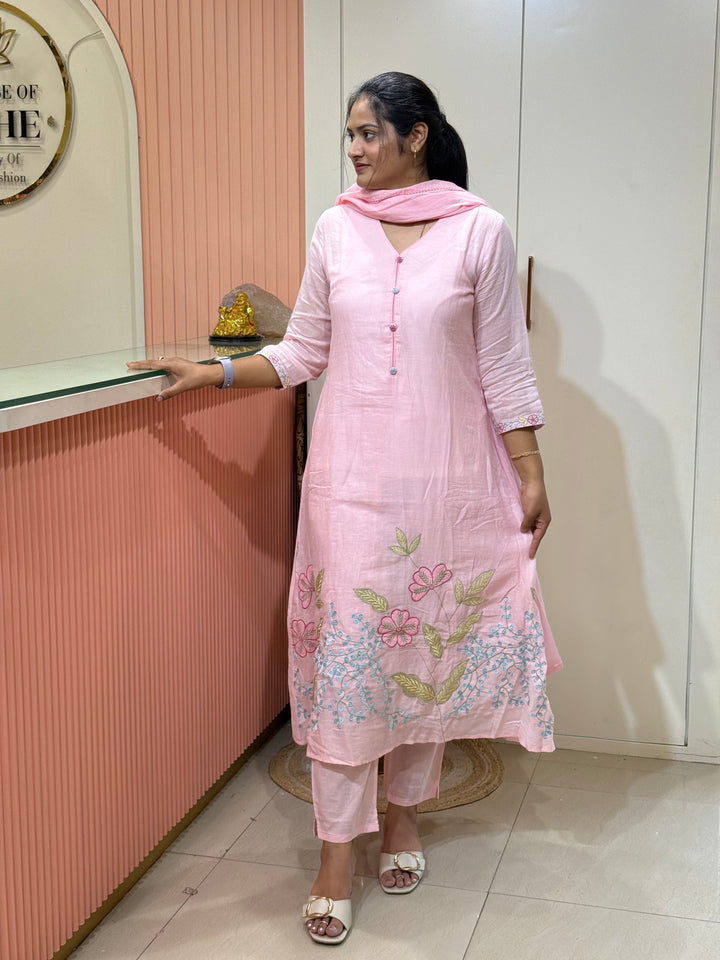 Pure Mul Cotton Collection With Cotton Lining | R212