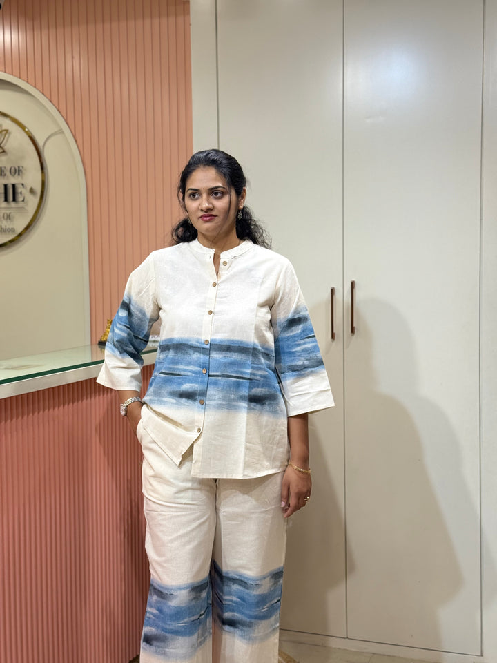 Co-ord set khadi cotton