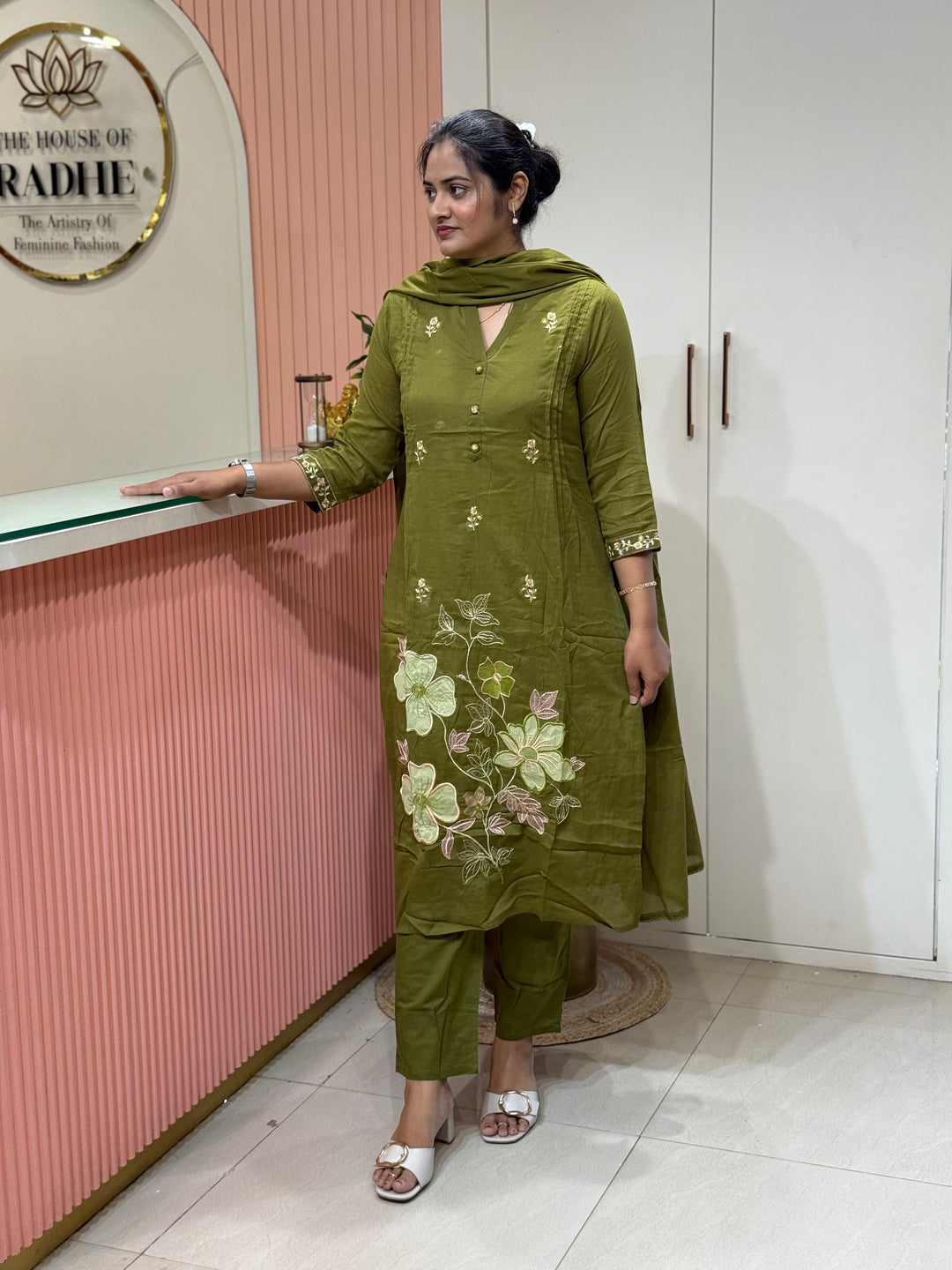 Mul Cotton Collection with Embroidery work (Cotton Lining)| R150