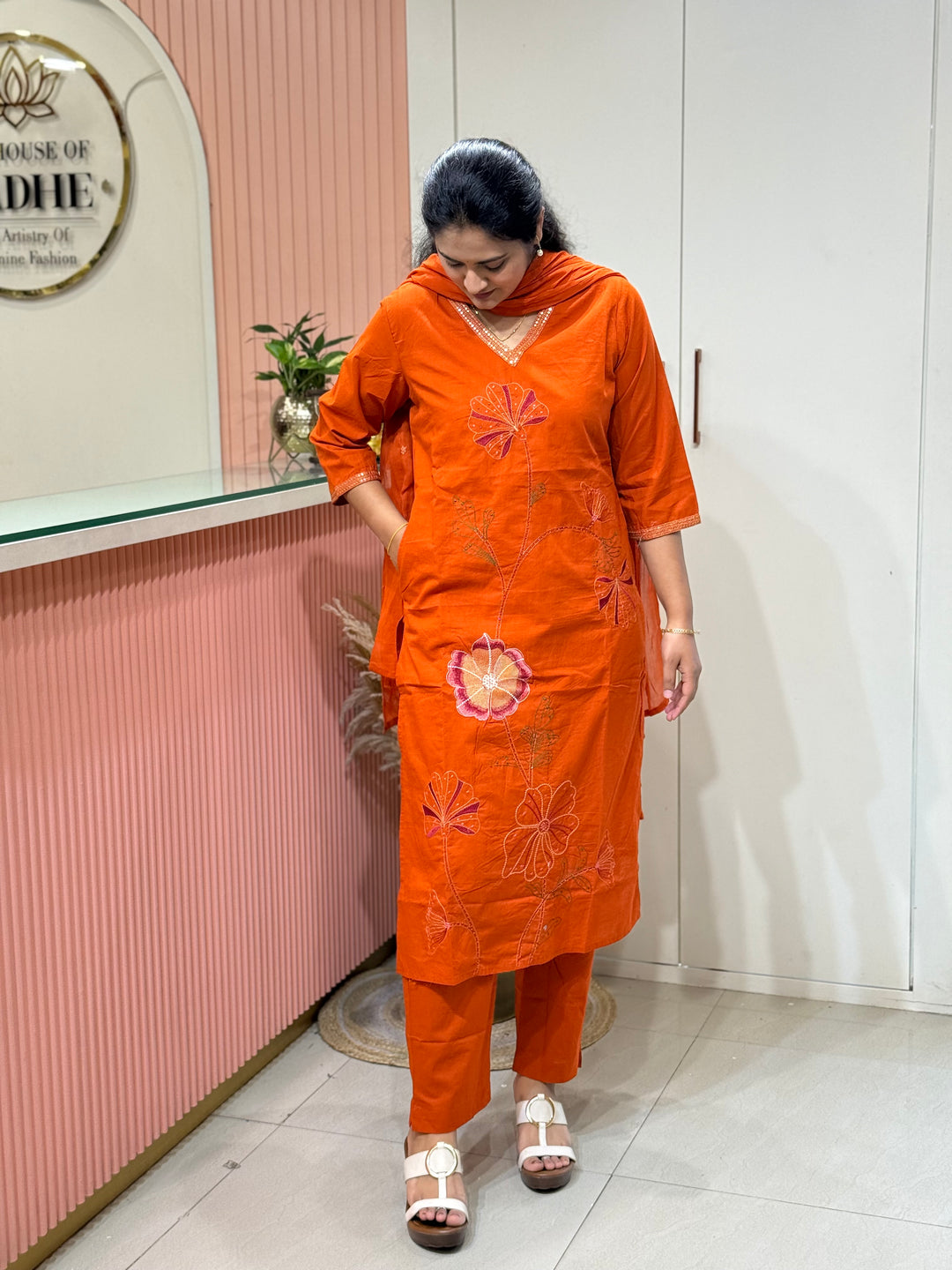 Cotton Floral Embroidery Collection | R189