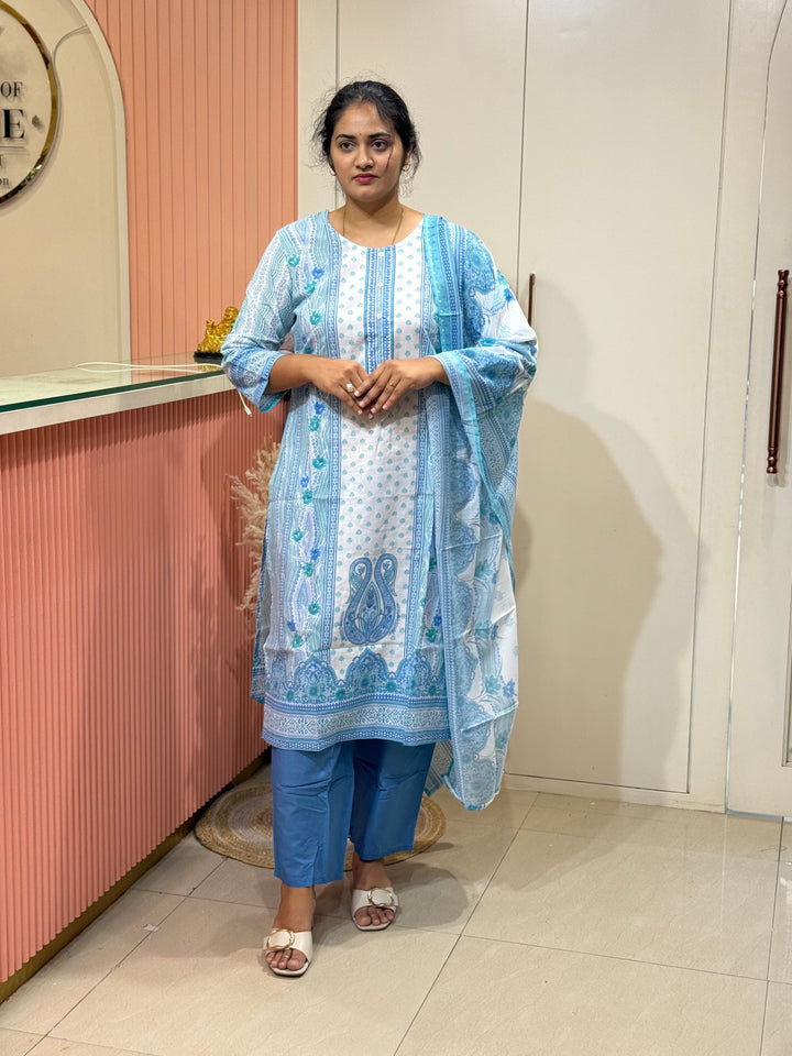 Cotton Fabric Kurta Set Collection – RADHE75