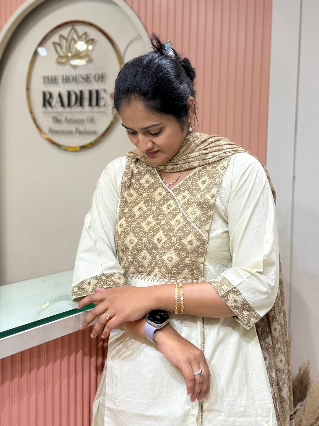 Cotton Collection with Patch work ( Full Length Dupatta ) | R210