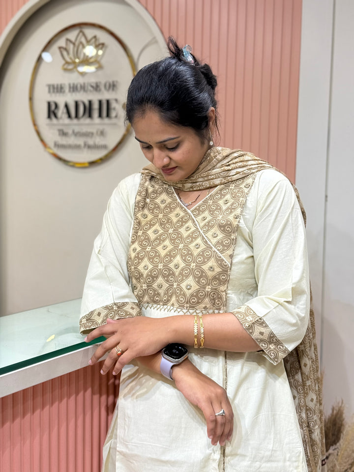 Cotton Collection with Patch work ( Full Length Dupatta ) | R210