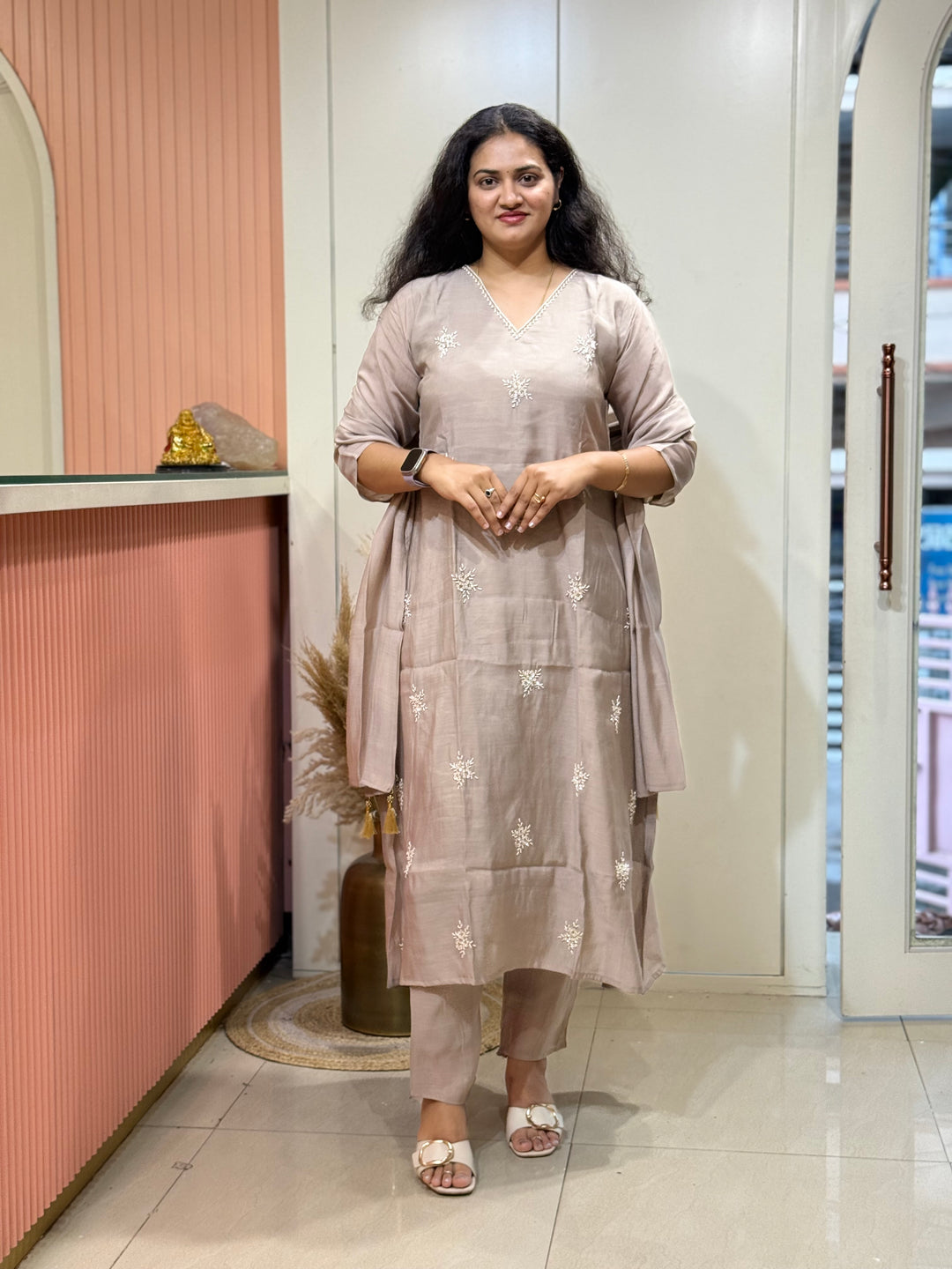 Mul Chanderi Beautiful Collection | R205