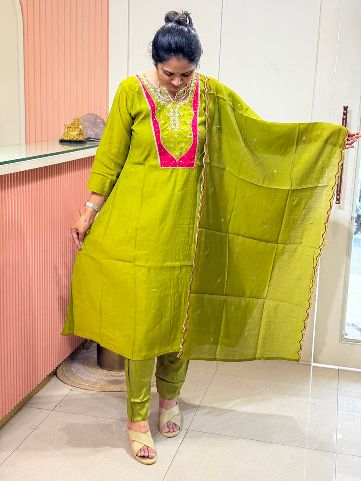 Mul Chanderi with Cotton Lining (New Arrivals ) | R138