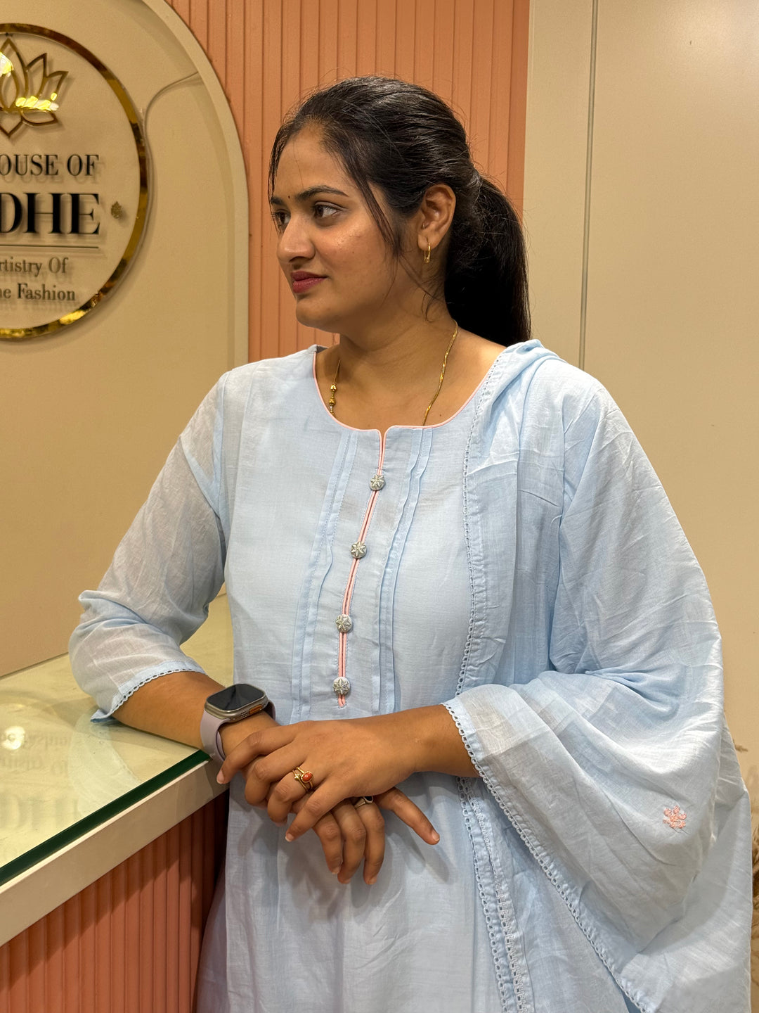 Pure Mul Cotton Collection With Cotton Lining | R212