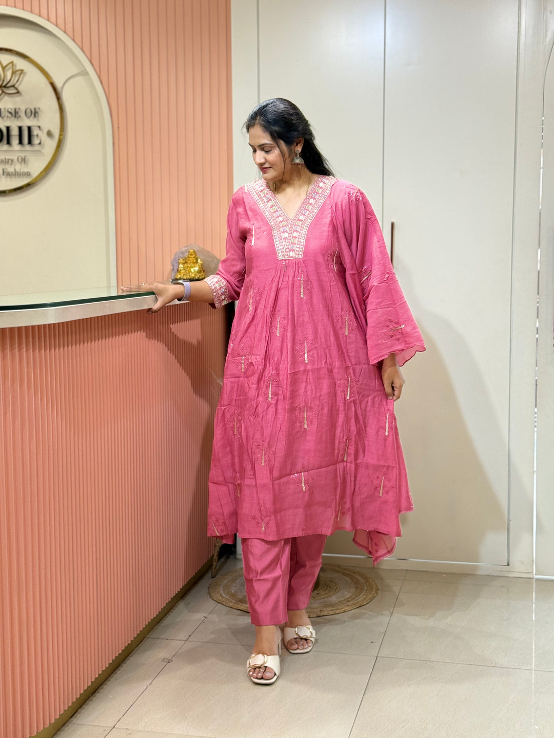 Premium Mul Chanderi 3Pcs Set Collection | R207