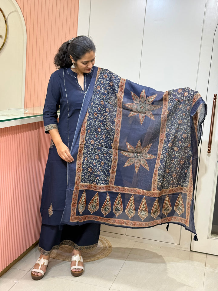 Premium Cotton 3 Pcs Kurta Set | Trending Summer Collection | RADHE101