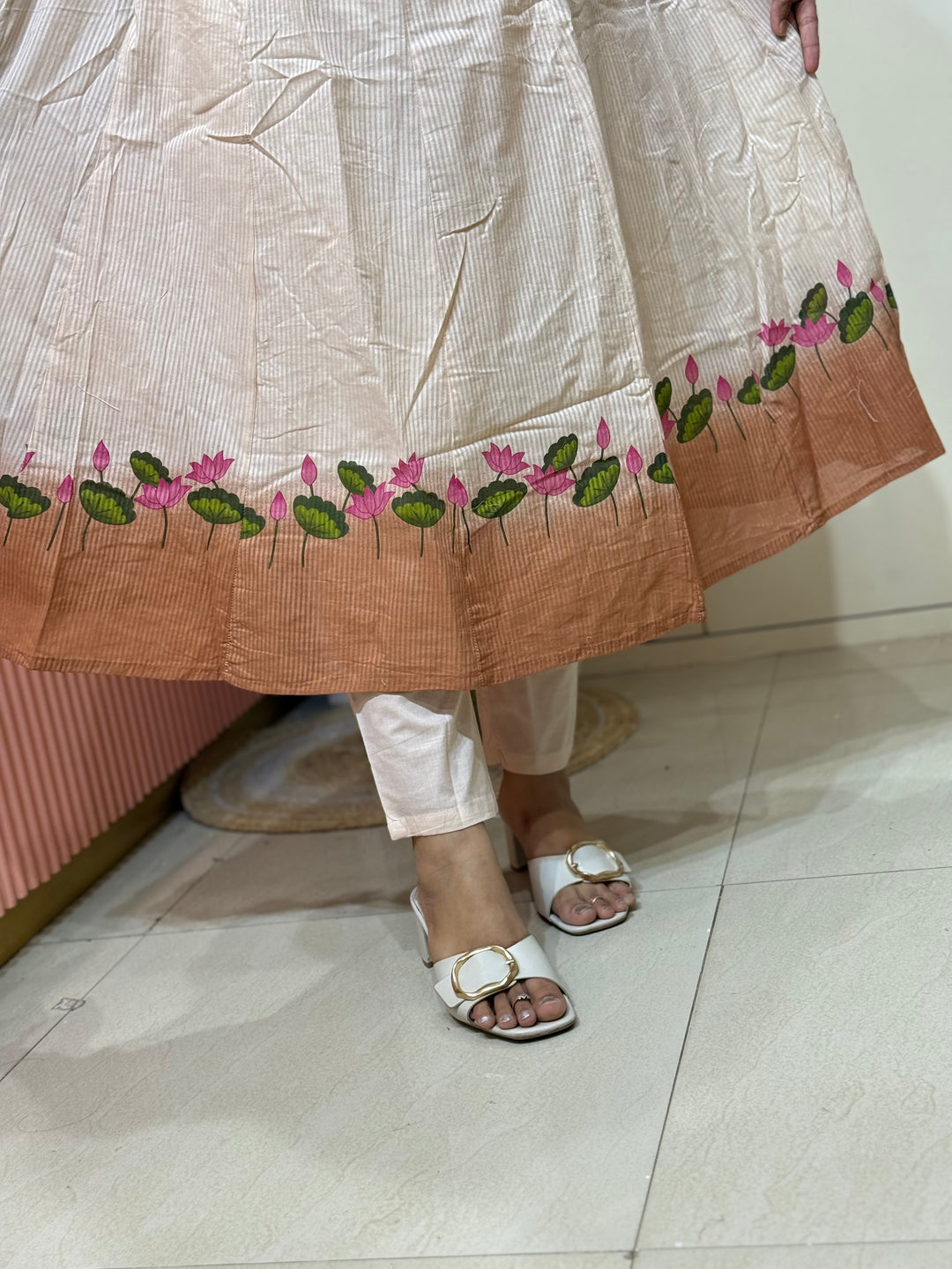 Mulmul Cotton with Brush Paint Collection (Cotton Lining )| R164