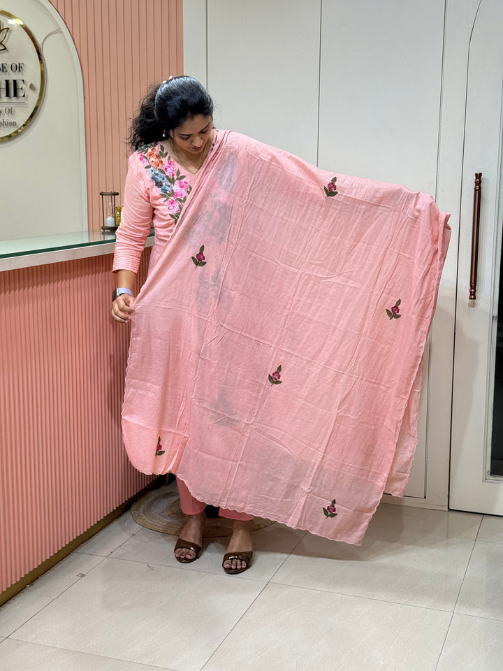 Pure Mul Cotton Collection with Handwork | R190