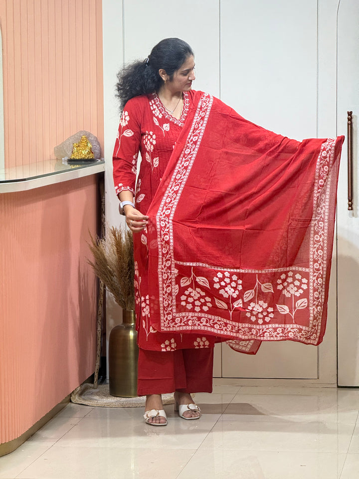 Angrakha Pattern 60-60 Cotton Collection | R185