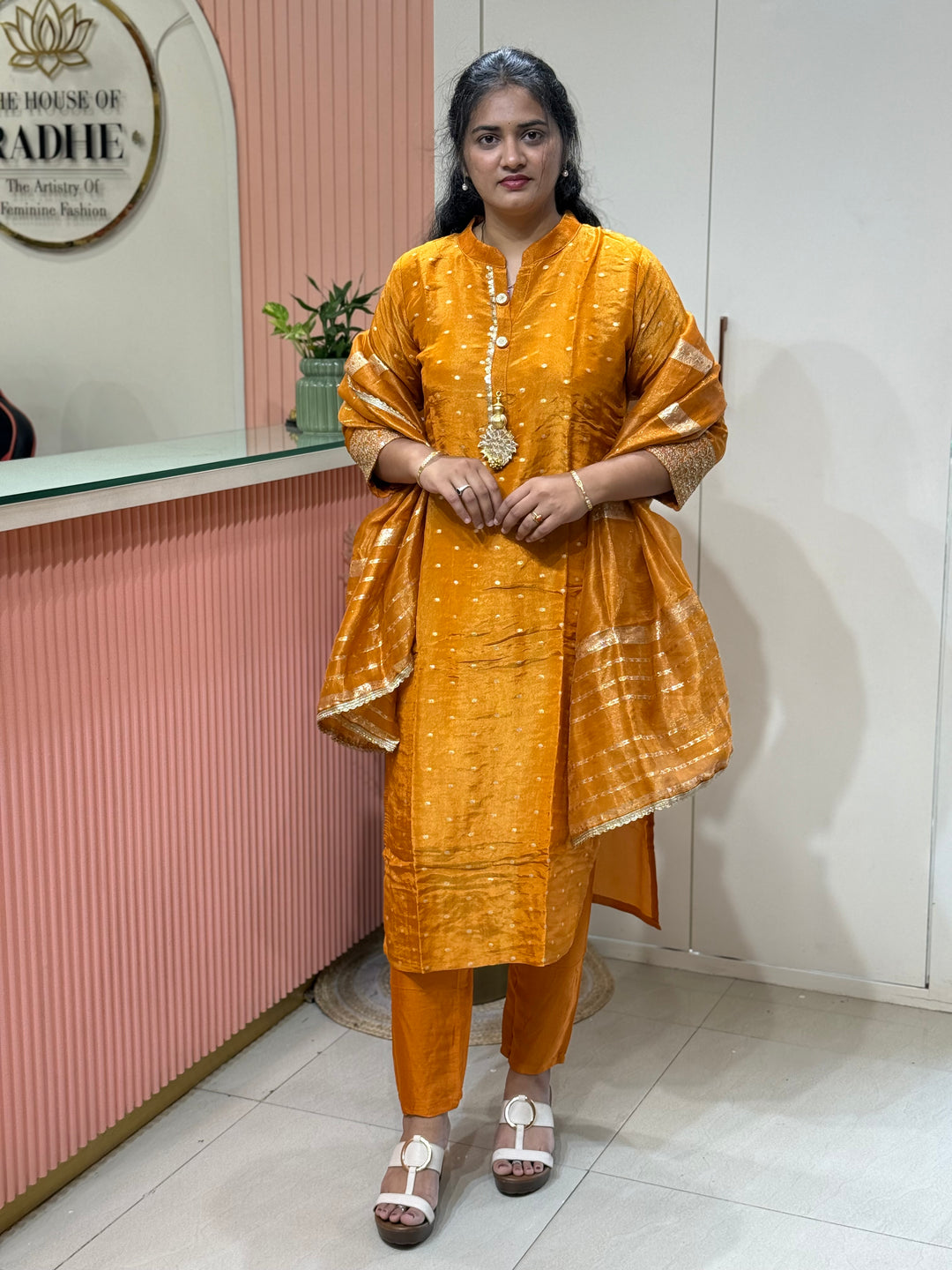 Pure shimmer tissue collections with Banarasi weaving | R217
