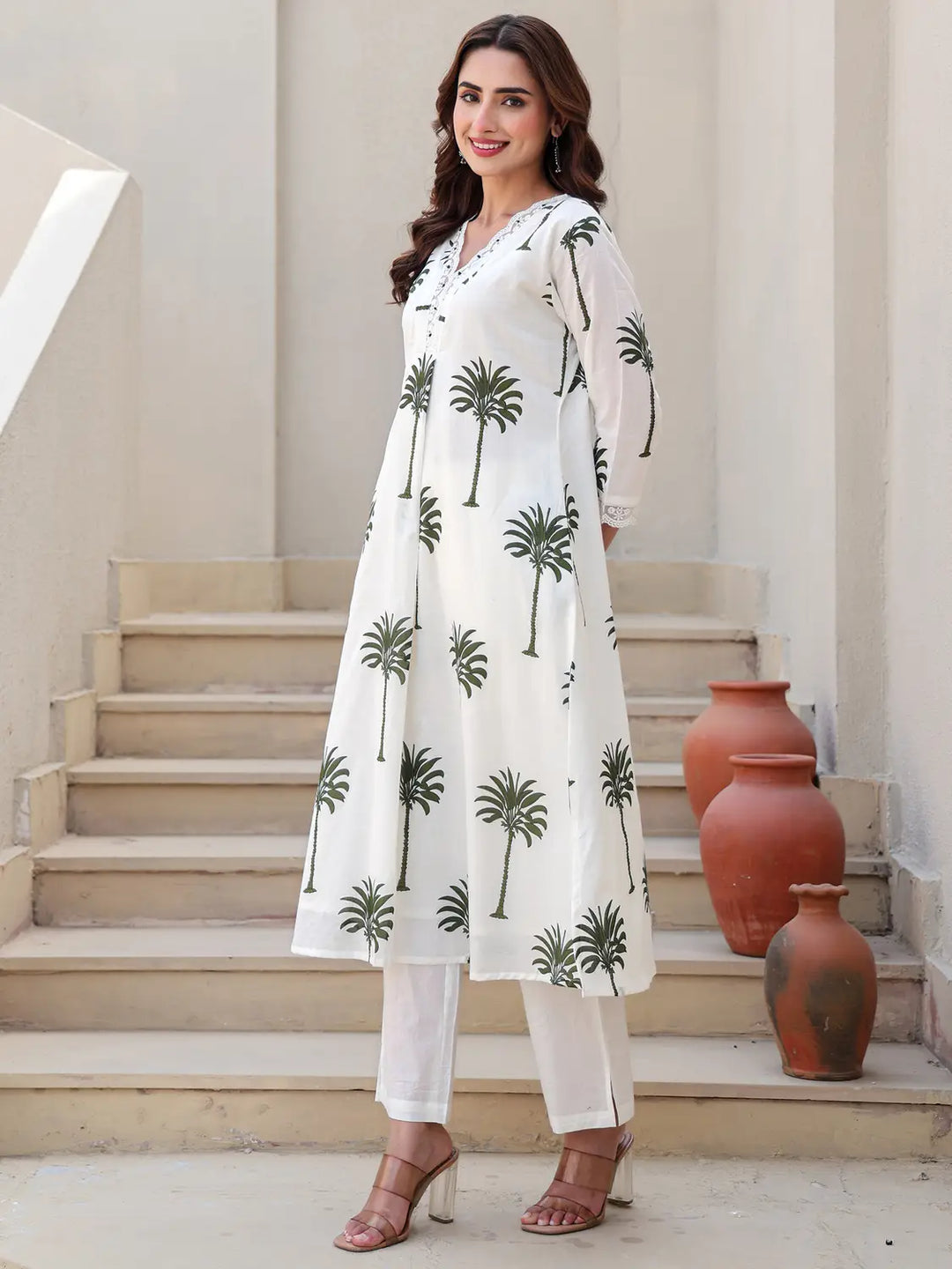 Mul Cotton 2 pcs set with Mul lining - RADHE19