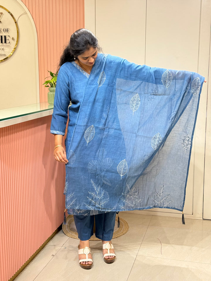 Linen Cotton 3 Pcs Set Collection with Cotton Lining | R146