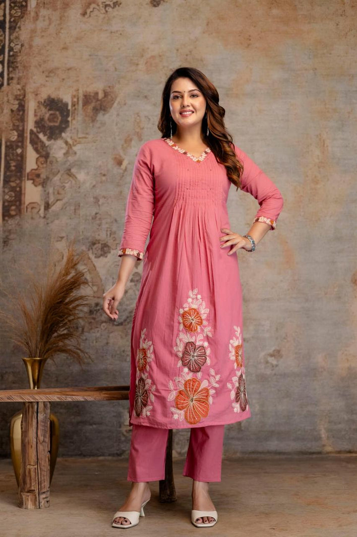 Mulmul Cotton New Collection With Embroidery Work | R190