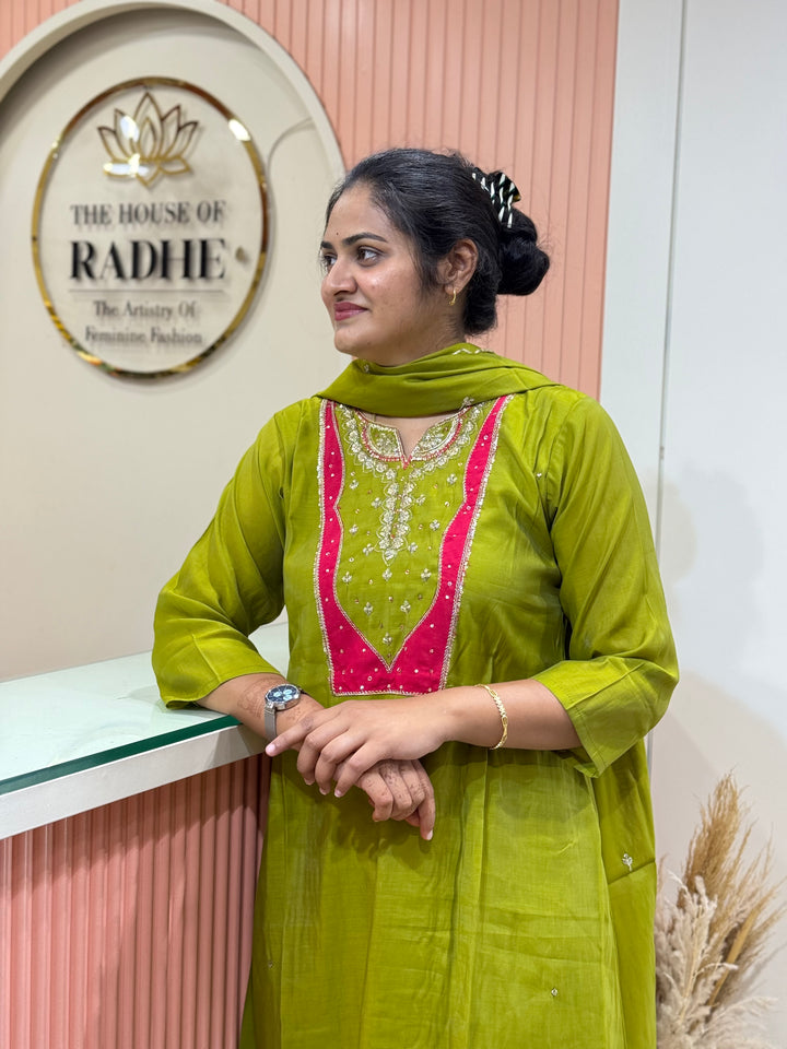 Mul Chanderi with Cotton Lining (New Arrivals ) | R138