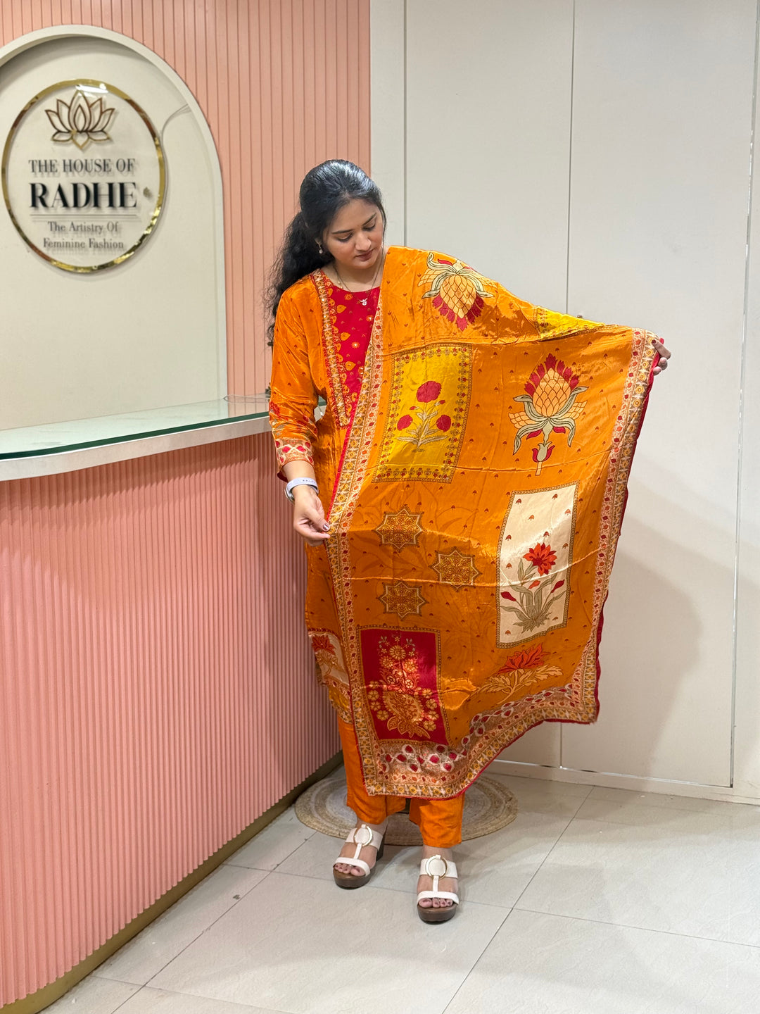 Crepe 3Pcs Set Collection (Cotton Lining )| R221