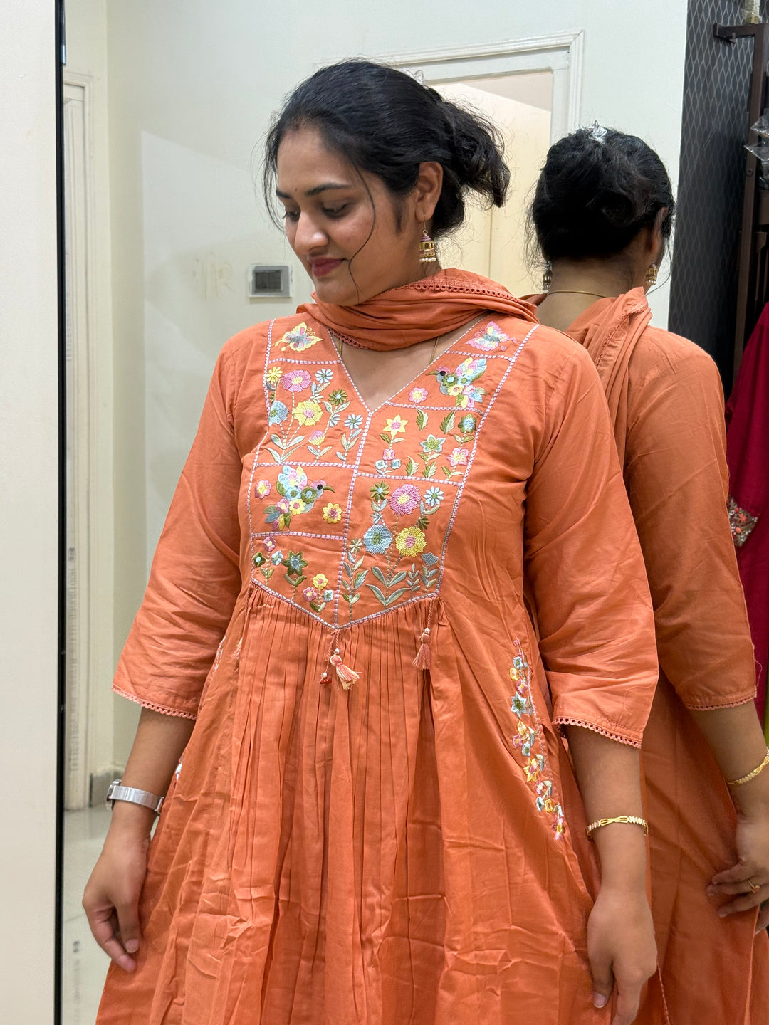 Mulmul Cotton New Collection With Embroidery Work | R190