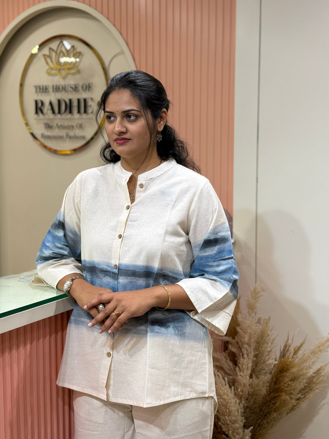Co-ord set khadi cotton