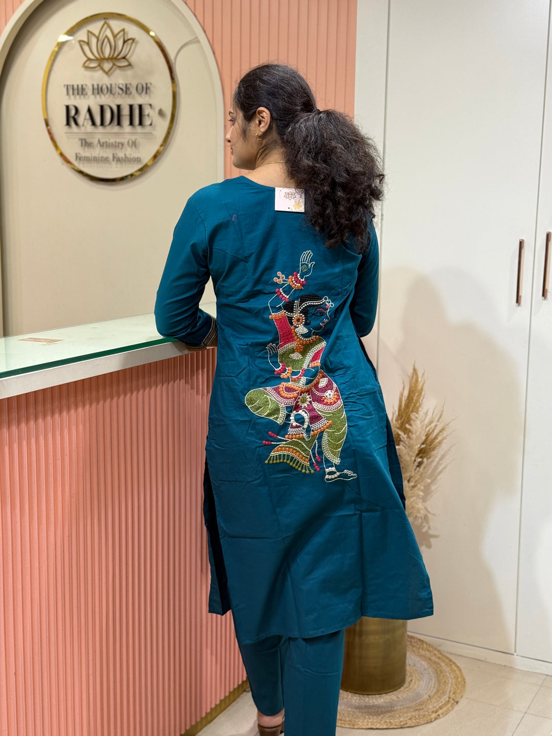 Cotton 2 Pc Embroidered Collection – Front &amp; Back Work | R137