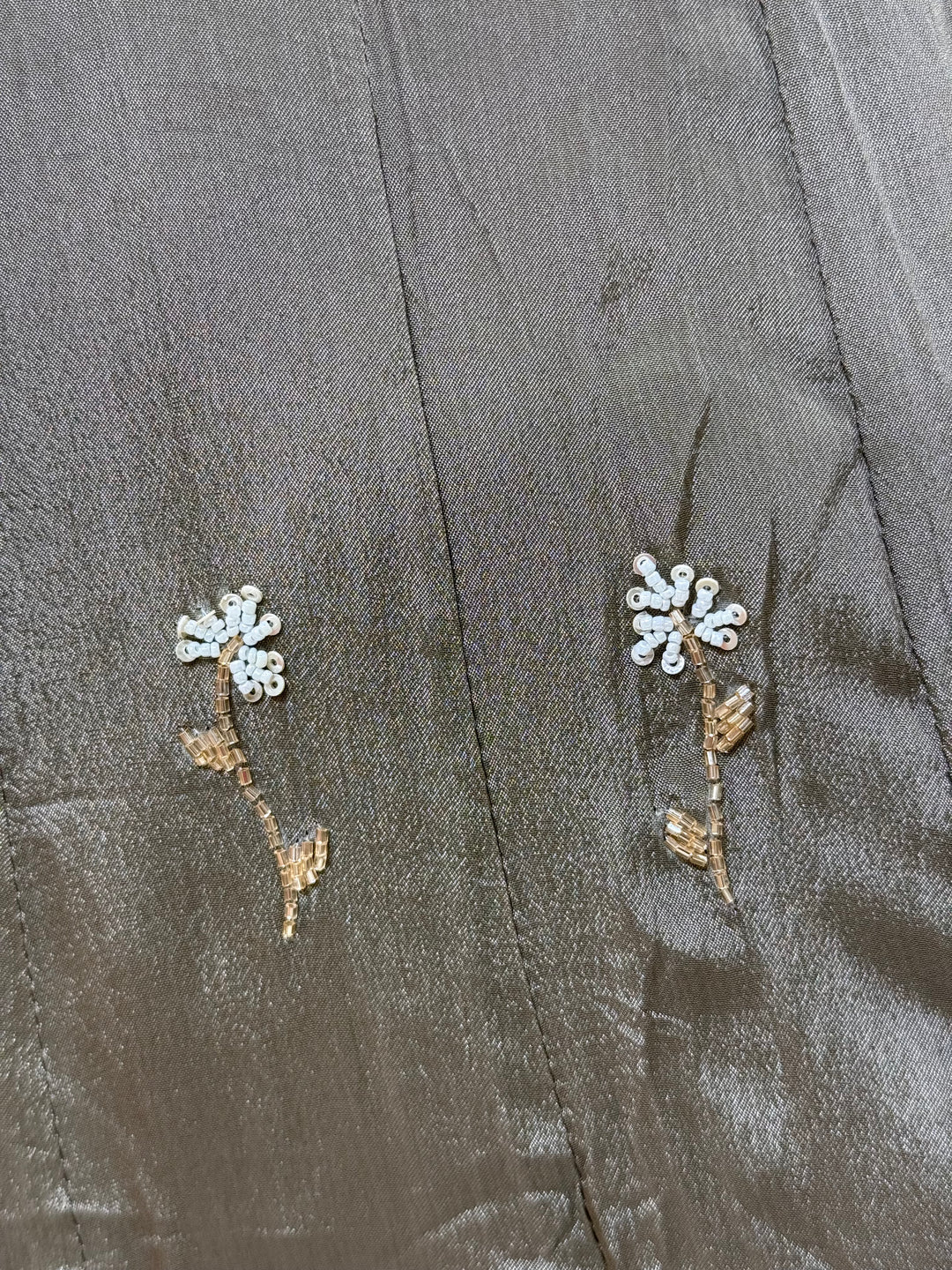 Pure Chinon Festive Collection | Full Handwork, Sequin &amp; Cut Dana | R177