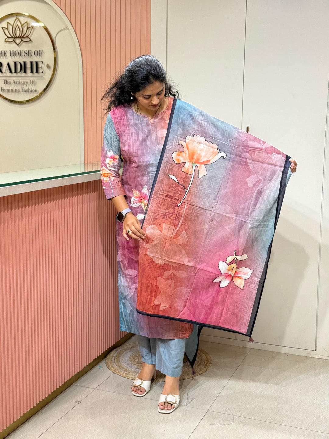 Mul Chanderi Collection | R223
