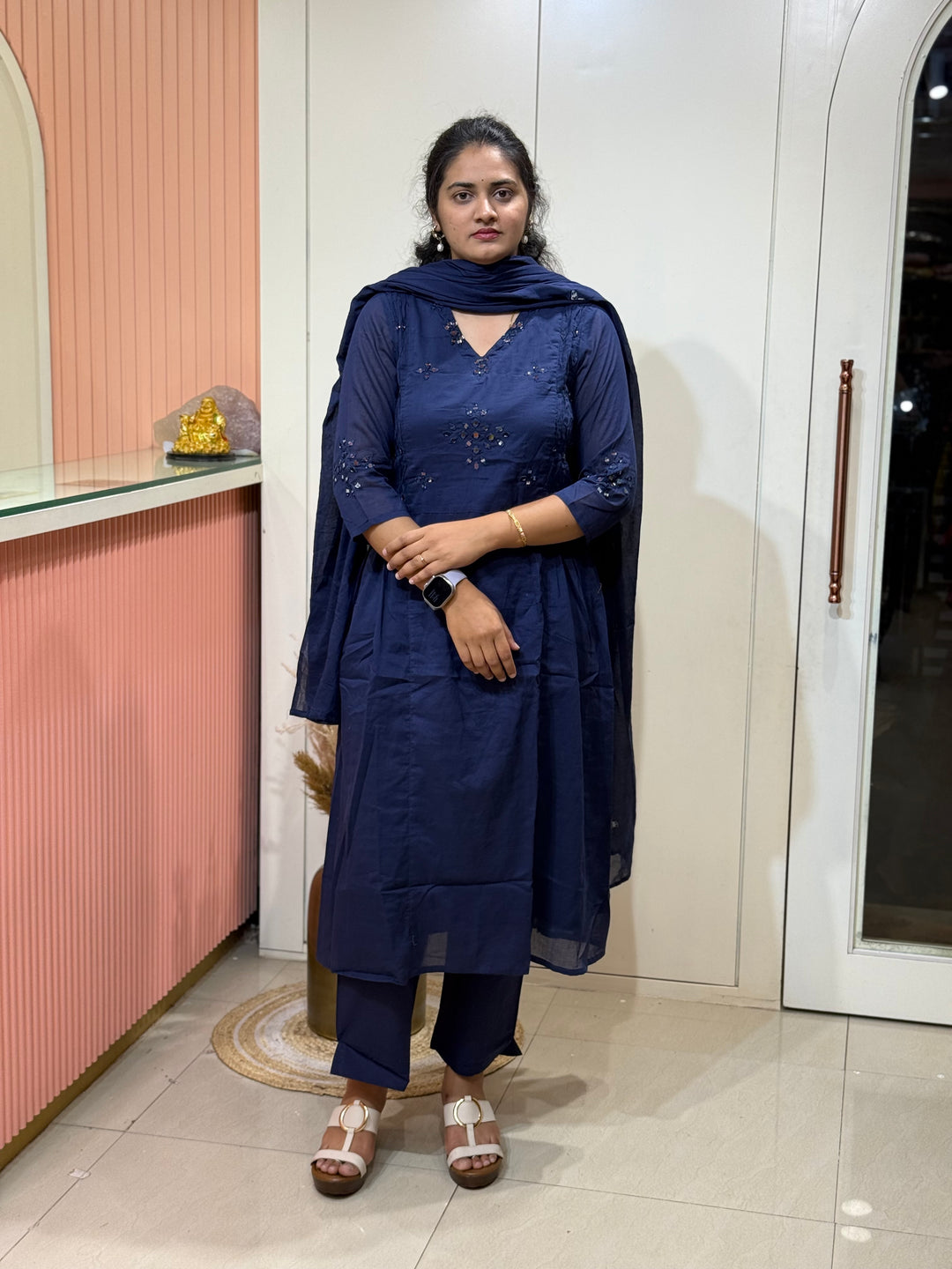 Mul Cotton 3 Pc Kurta Set Collection | R135