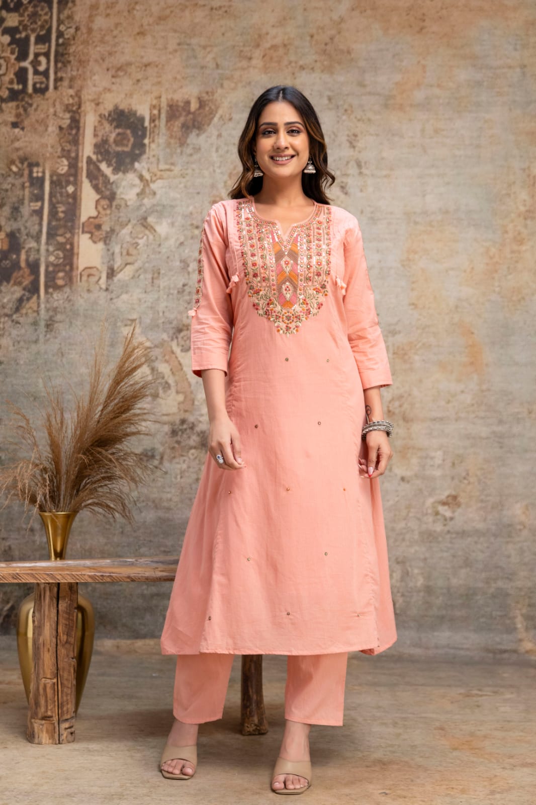 Mulmul Cotton New Collection With Embroidery Work | R190